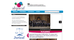 Desktop Screenshot of ahjucaf.org