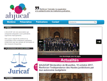 Tablet Screenshot of ahjucaf.org